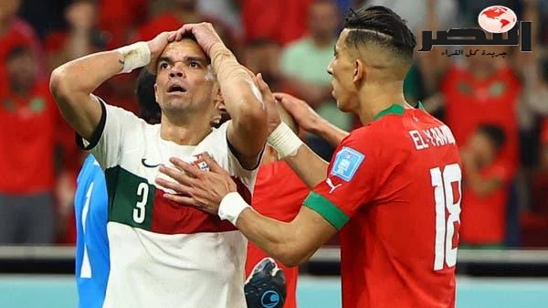 المدافع بيبي ينهي مباراة المغرب بحزن وَكسر في ذراعه