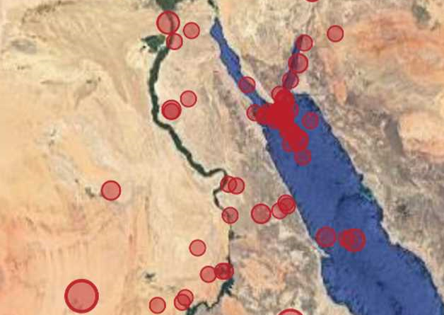 ما هي اماكن الزلزال المتوقعة في مصر ؟ البحوث الفلكية توضح