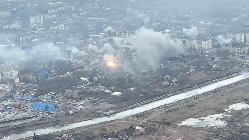 القوات الروسية : اشتعال النيران في دونباس وَمعركة قاسية تهز أوكرانيا