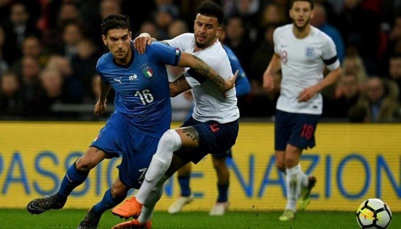 أهداف مباراة ايطاليا وانجلترا 1-2 ملخص نتيجة اللقاء في تصفيات يورو 2024