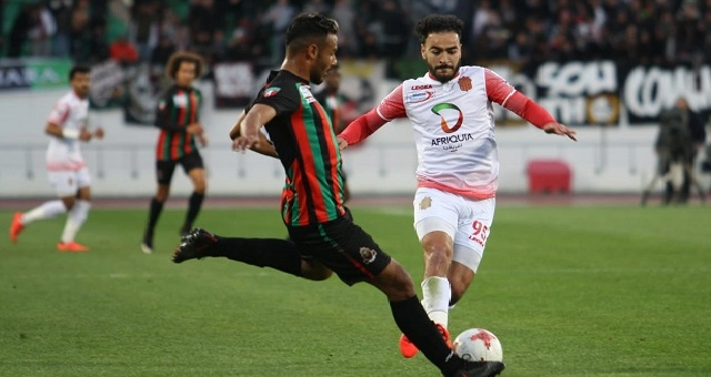 أهداف مباراة الجيش الملكي وحسنية أكادير 1-2 ملخص نتيجة الدوري المغربي