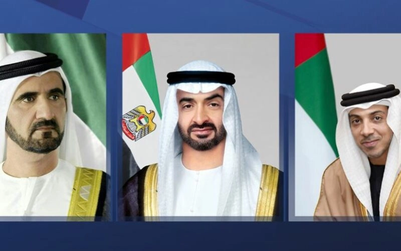 رئيس الإمارات ونائبه يتلقون برقيات تهنئة من قادة الدول العربية والإسلامية بمناسبة عيد الفطر المبارك