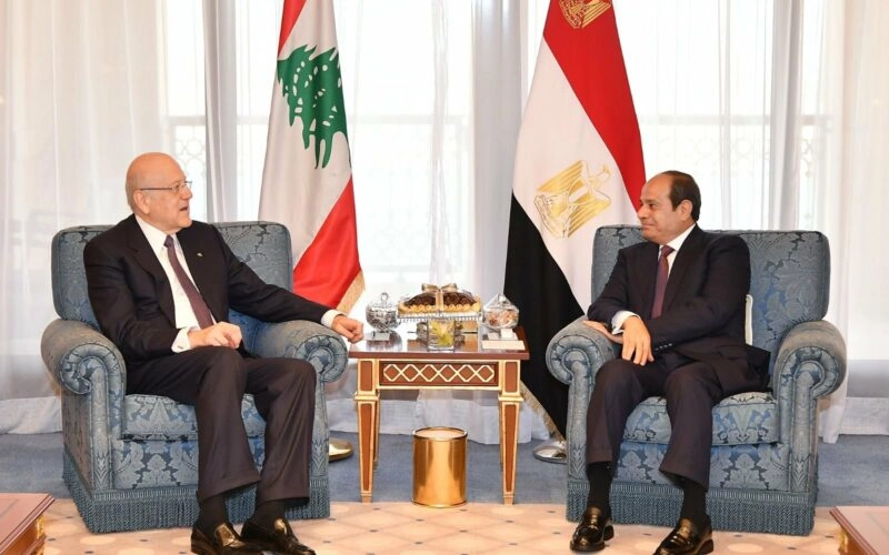 الرئيس السيسي: نفخر بالعلاقات المميزة بين مصر ولبنان