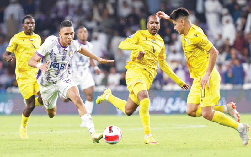 أهداف مباراة الوصل والعين 2-3 ملخص نتيجة مباراة العين ضد الوصل في الدوري الإماراتي