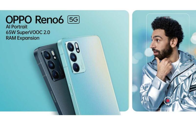 Oppo Reno 6 5G : سعر ومواصفات هاتف أوبو رينو 6 5G في مصر