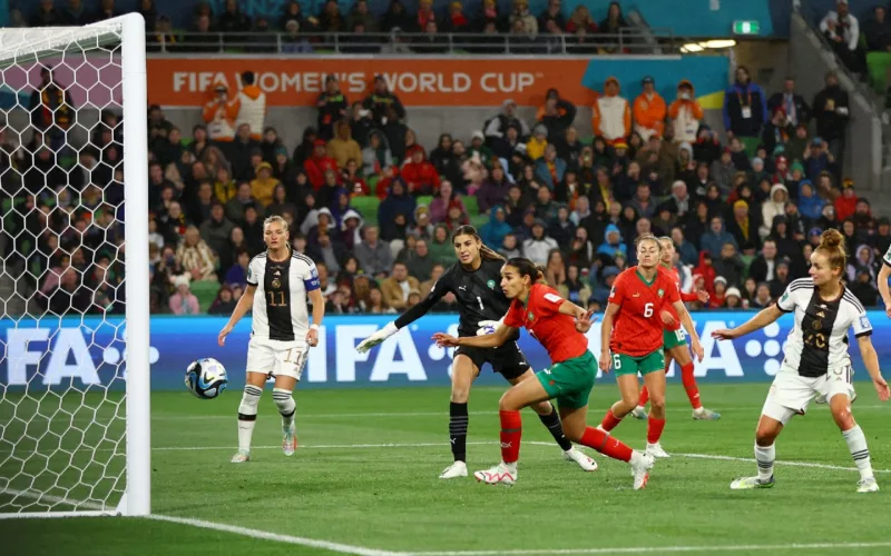 انتصار كبير لألمانيا على المغرب في بطولة كأس العالم للسيدات 2023